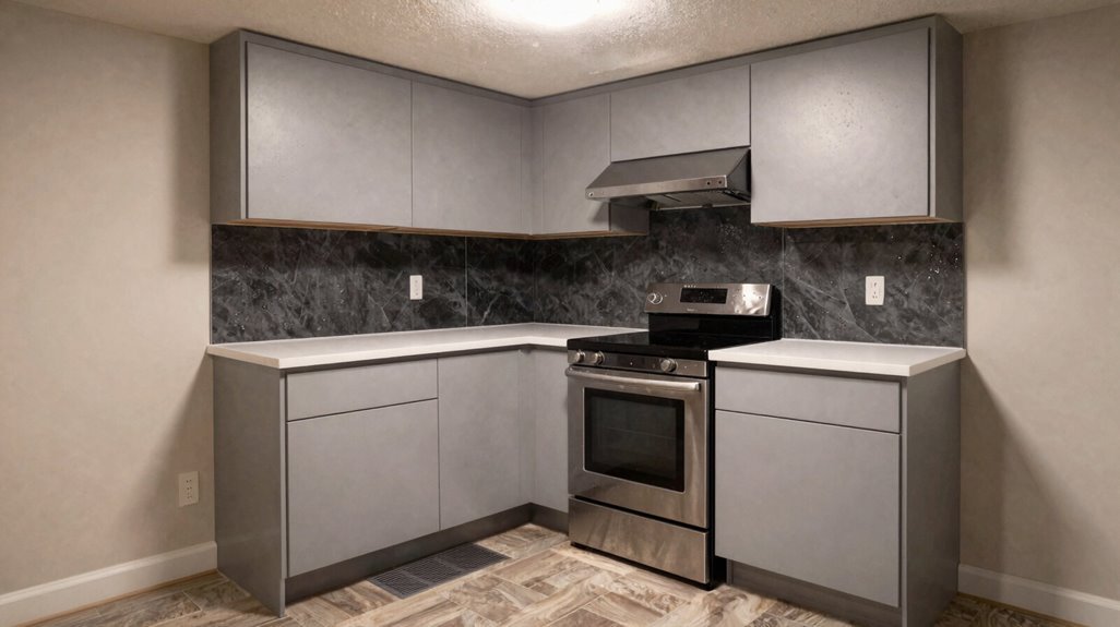 Basement Kitchen Ideas for Low Ceilings 6 moisture resistant basement kitchen materials