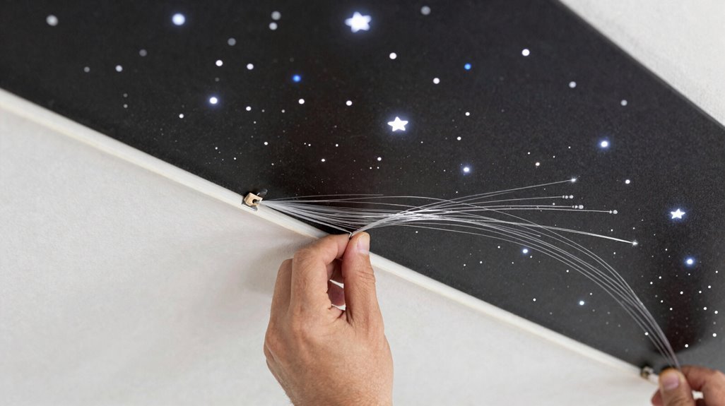 10 Steps to Install a Star Ceiling – A Complete Guide 9 mount panels thread fibers precisely