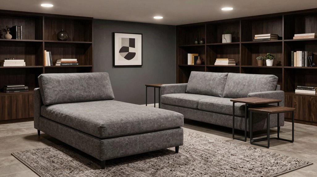 10 Basement Family Room Ideas That Maximize Every Square Foot 7 multi functional compact furniture solutions