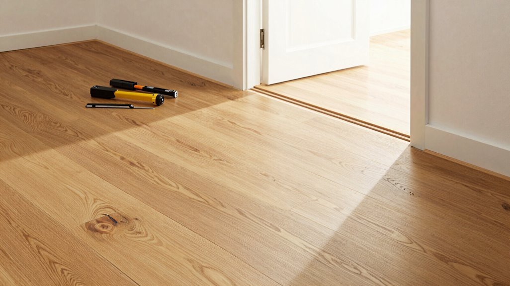 nail down glue down floating options