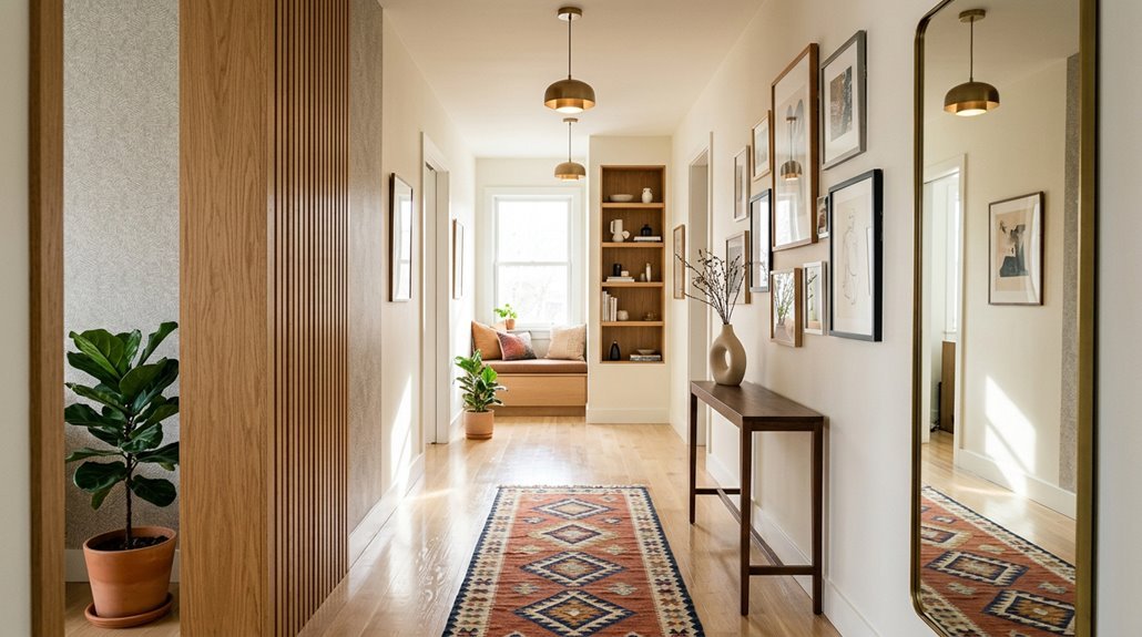 narrow hallway decor ideas