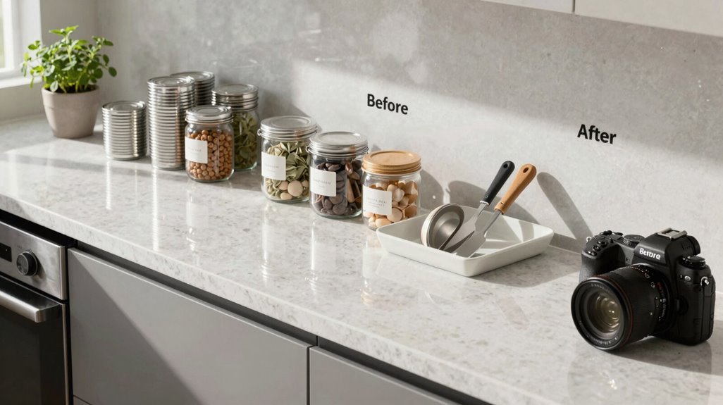 10 Steps to Organize Kitchen Counters 10 one in one out kitchen clutter rule