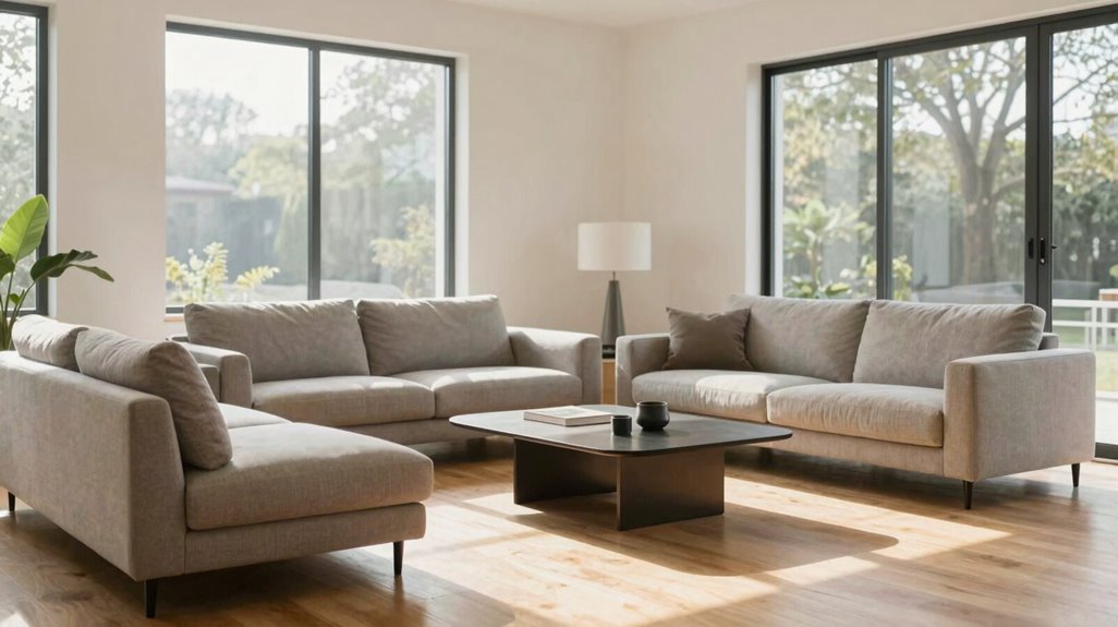 open light forward furniture arrangement