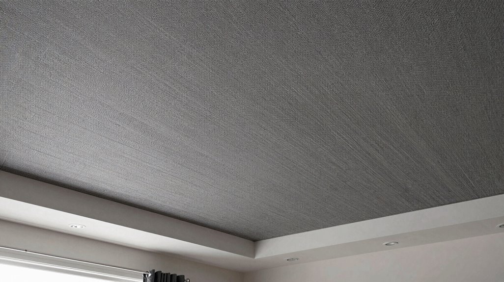 panoramic ceiling wallpaper transformation