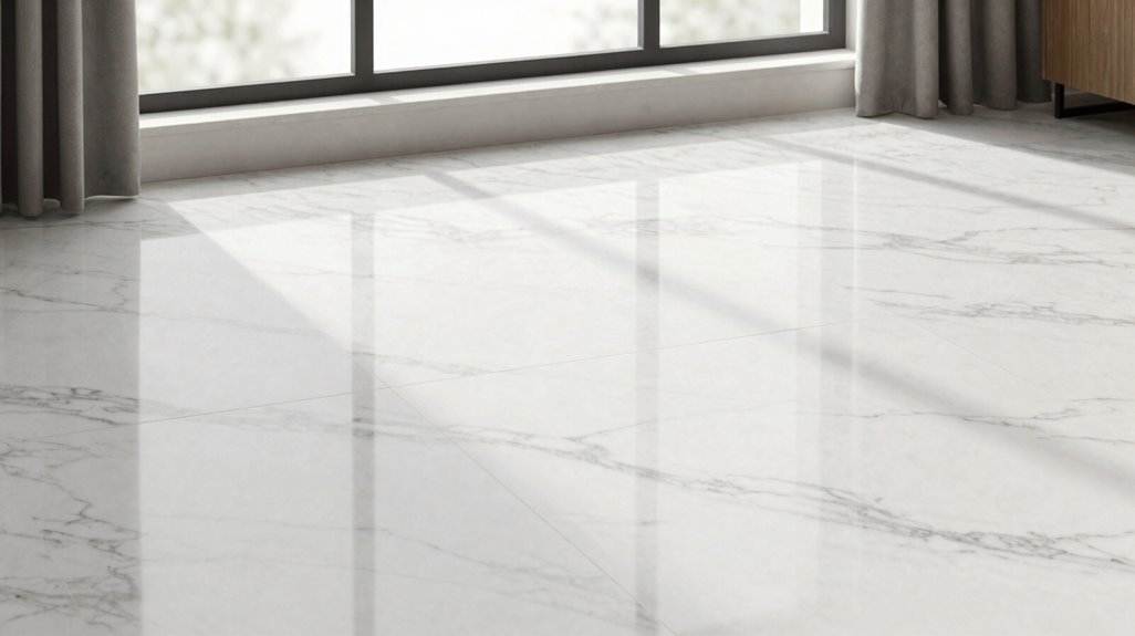10 Peel and Stick Floor Tile Ideas to Transform Any Room 3 peel and stick marble look