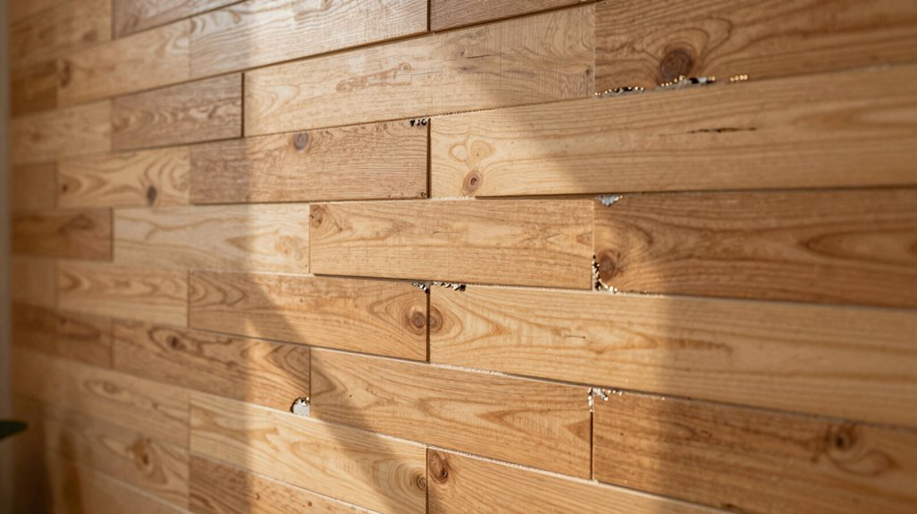 peel and stick wood wall upgrade