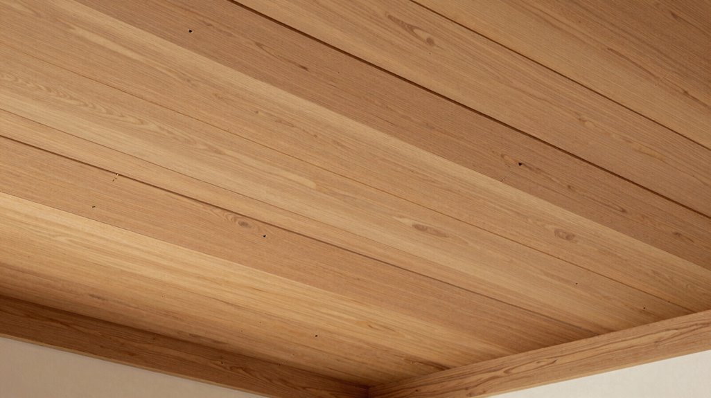 3 Best Wood Ceilings Budget Friendly Options for Every Home 2 pickled oak layered sealing authenticity