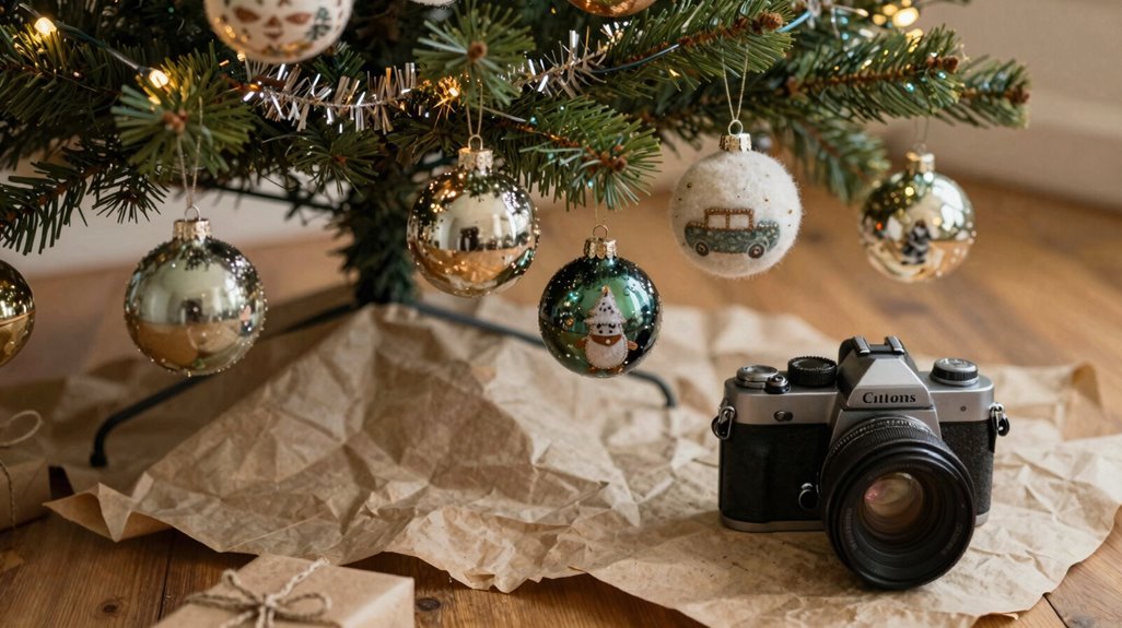 7 Vintage Christmas Tree Ideas for a Nostalgic Holiday 2 plain green spruce with warm lights