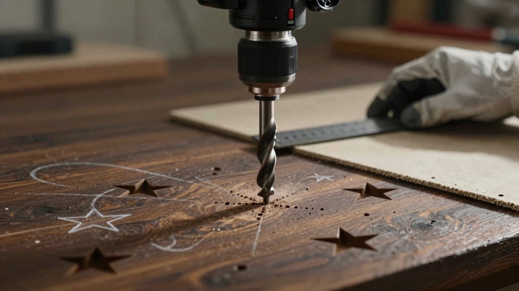 10 Steps to Install a Star Ceiling – A Complete Guide 6 plan hole spacing drill bits sealant