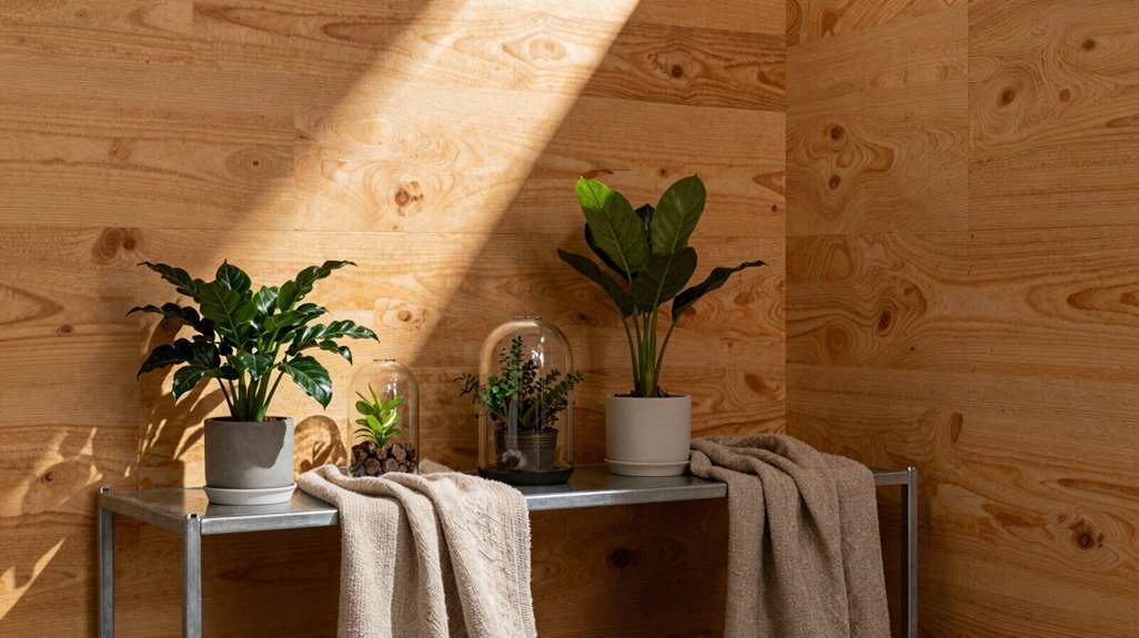 Why Plywood Walls Are the Ultimate Design Flex 11 plants metal shelves textiles elevate plywood