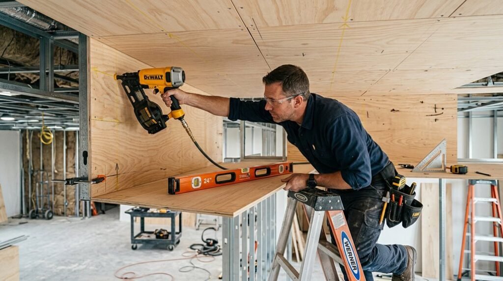 plywood ceiling installation guide