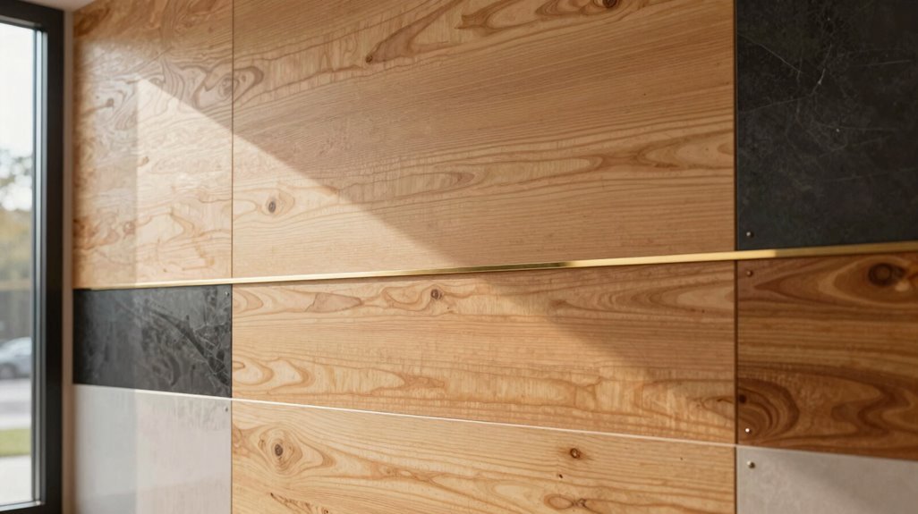 plywood wall finish options