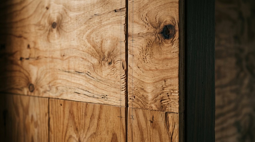 plywood walls offer design flexibility