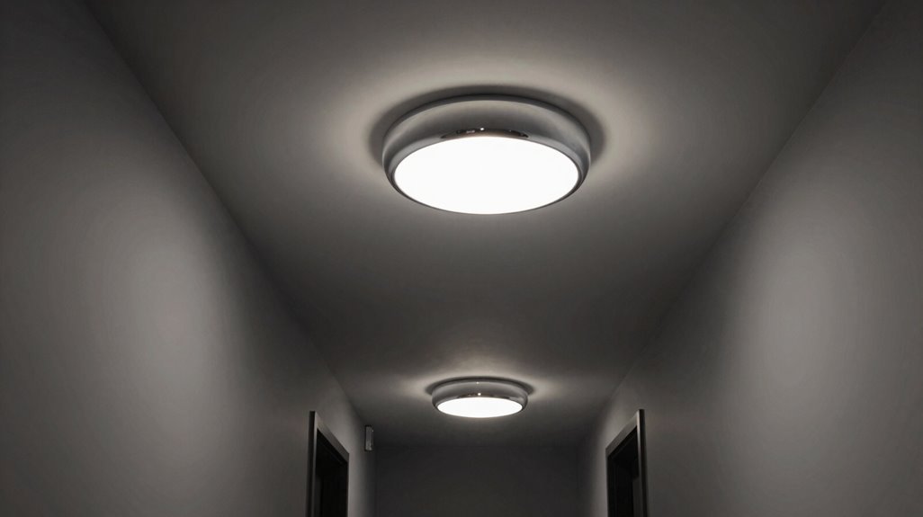 polished chrome flush mounts