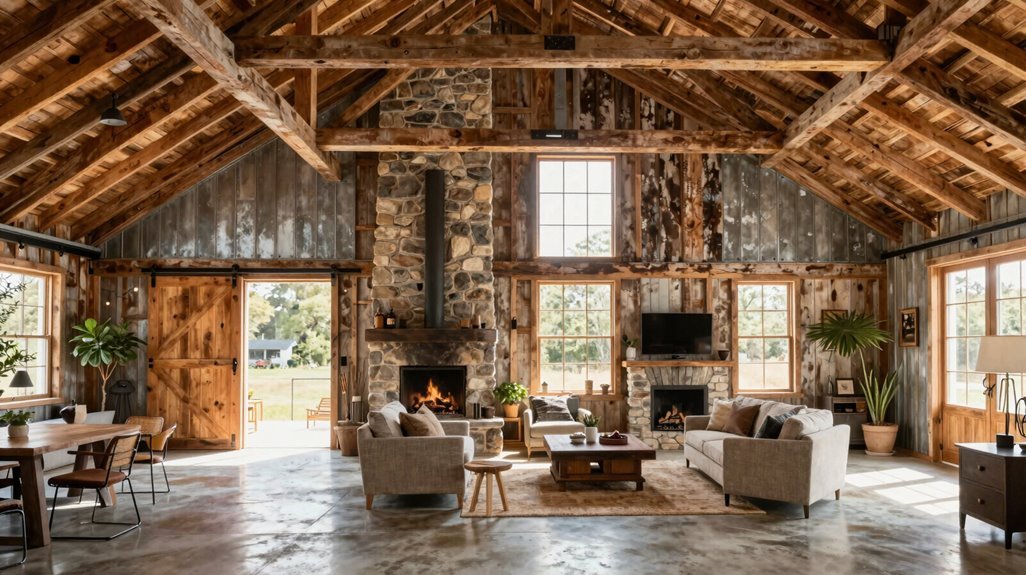 Barn House Living: Where Rustic Charm Meets Modern Comfort 1 post frame barn inspired spacious efficiency