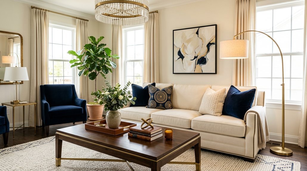 ralph lauren living room design