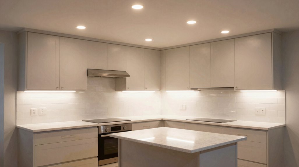 Basement Kitchen Ideas for Low Ceilings 4 recessed and under cabinet lighting strategies