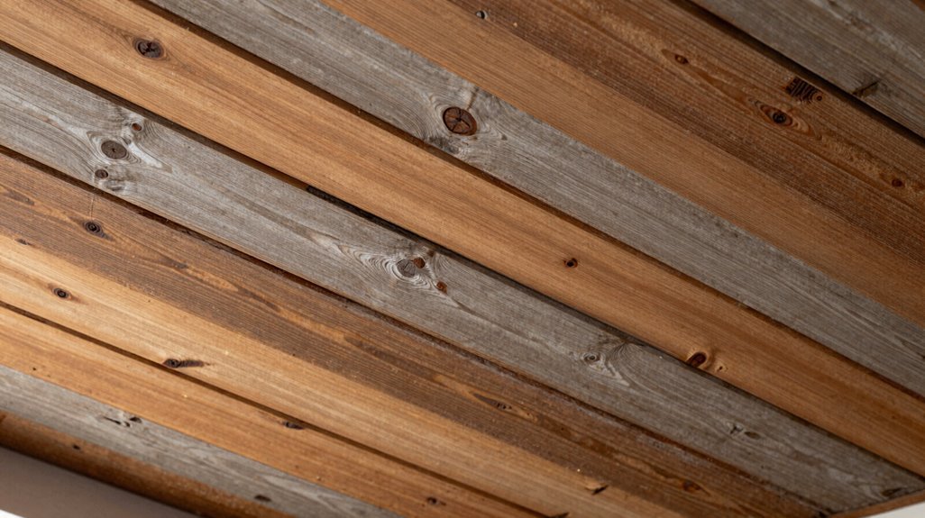 reclaimed wood ceiling character per sq ft