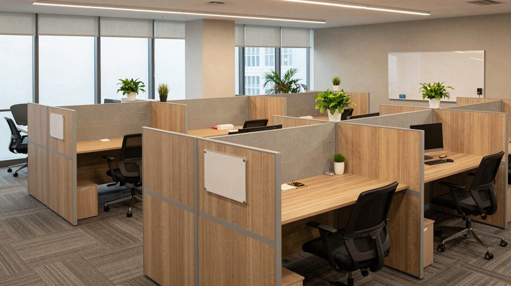 5 Office Cubicle Designs That Boost Productivity in 2027 2 reconfigurable modular cubicle layouts
