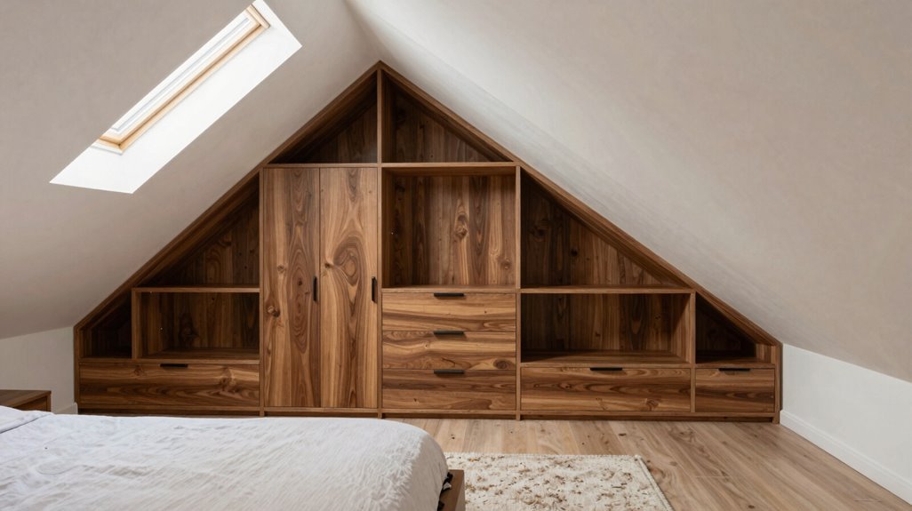 10 Expert Tips for Sloped Ceiling Bedroom Mastery 9 roofline matching storage solutions maximize space