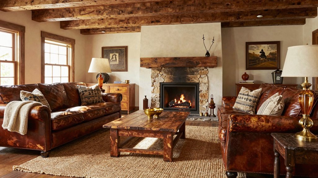 rustic woods aged antiques