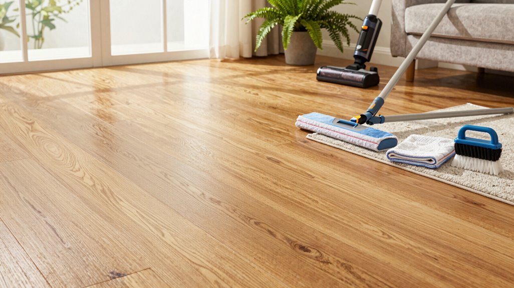 seasonal care preserves wood floors