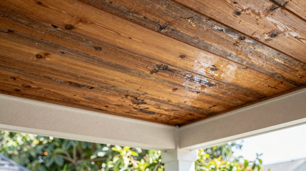 seasonal inspections clean protect porch ceiling