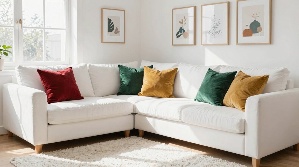 15 Ways to Create Your Dream White Living Room 10 seasonal swappable decor system