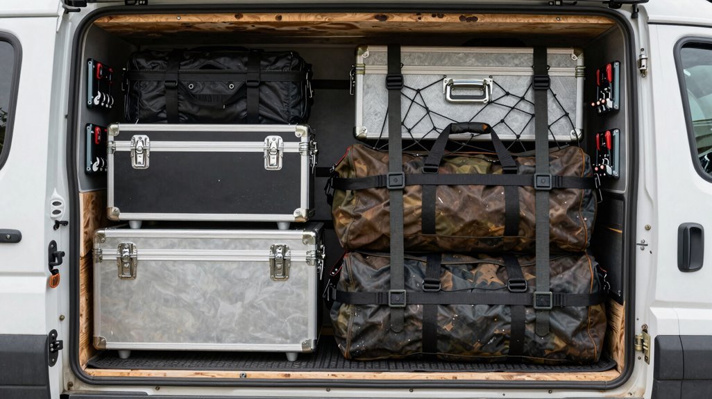 7 Small Camper Hacks That Maximize Every Inch of Space 6 secure heavy gear with lightweight framing