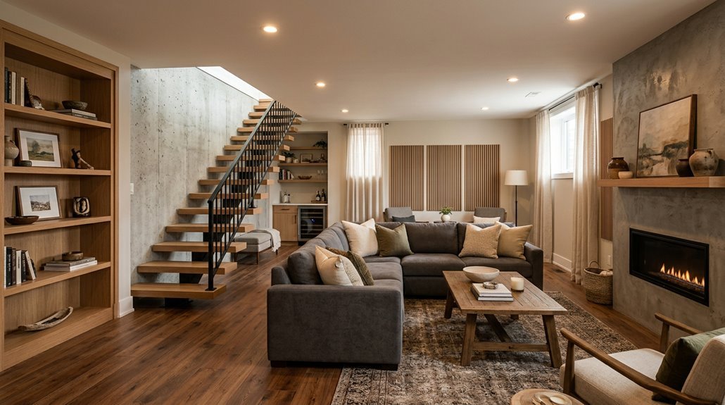 seven steps to finished basement
