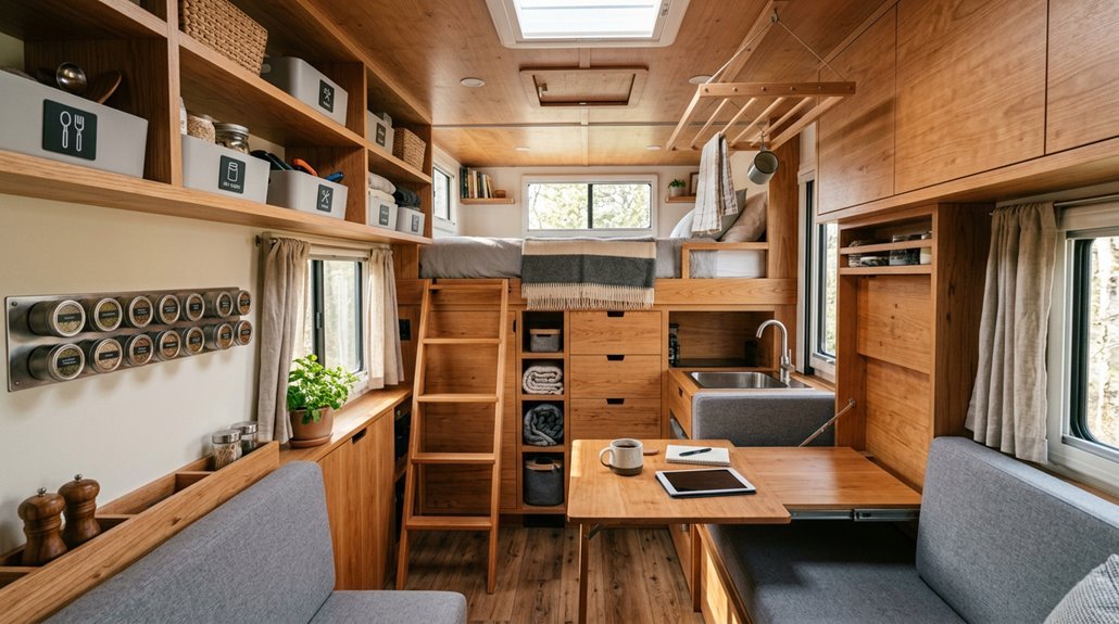 small camper hacks maximize space