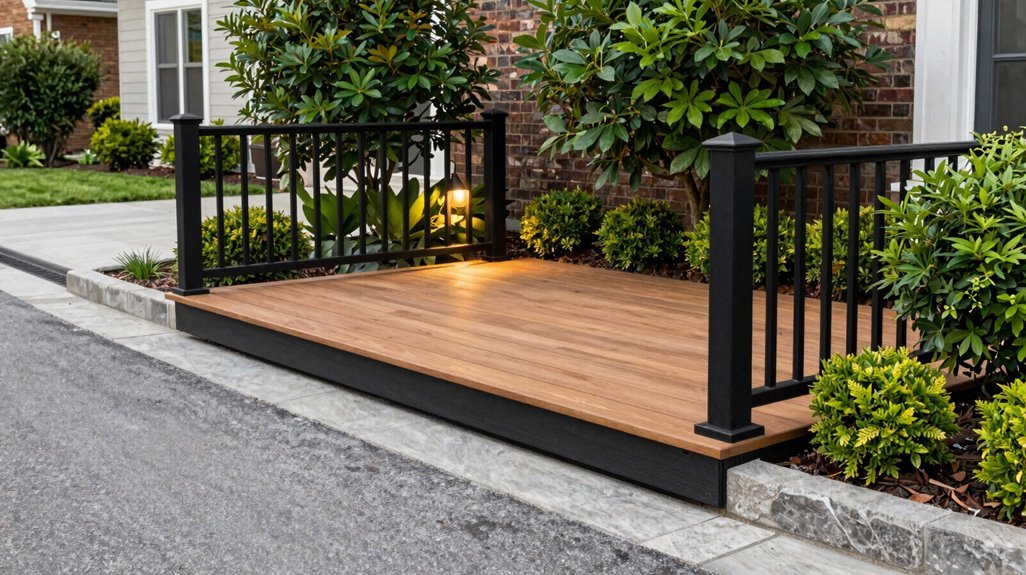 small front deck upgrade