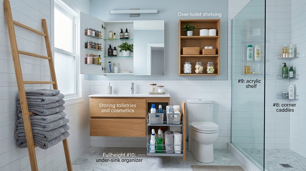 smart bathroom storage ideas