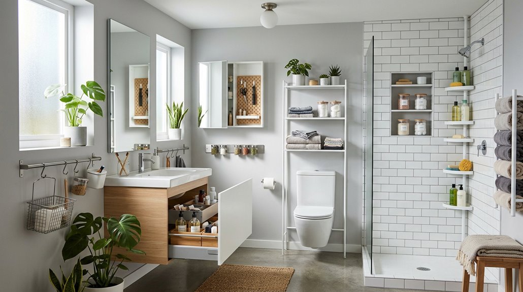 smart bathroom storage ideas emerge
