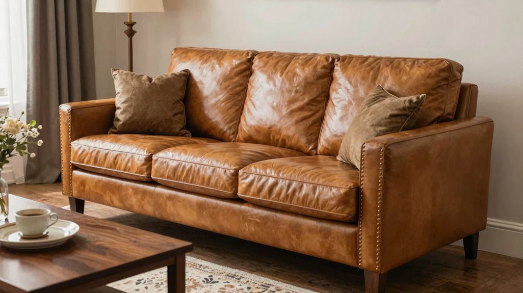 How to Design a Ralph Lauren Living Room 1 stately leather anchors timelessity