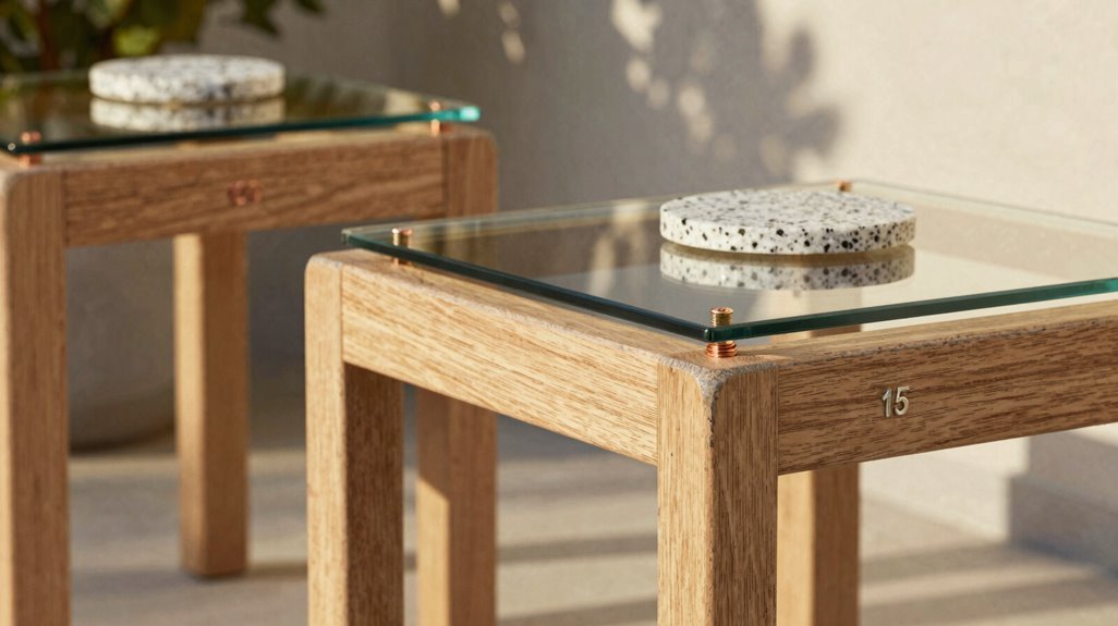 7 Genius IKEA Hacks That Look Expensive 4 stool turned outdoor tables under 15