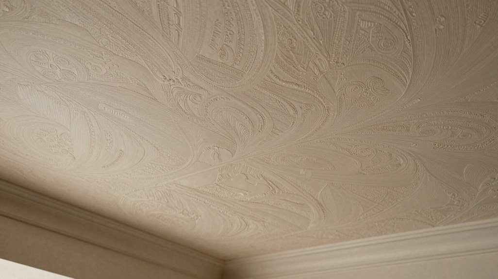 strategic ceiling wallpaper placement guidance