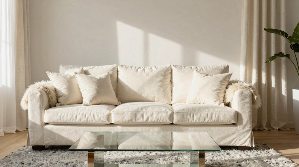 strategic luxury white living room