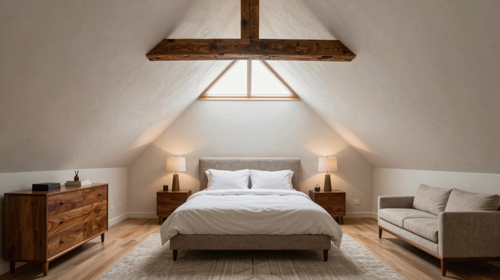 12 Vaulted Ceiling Bedroom Layout Ideas 2 symmetrical balance for vaulted bedroom