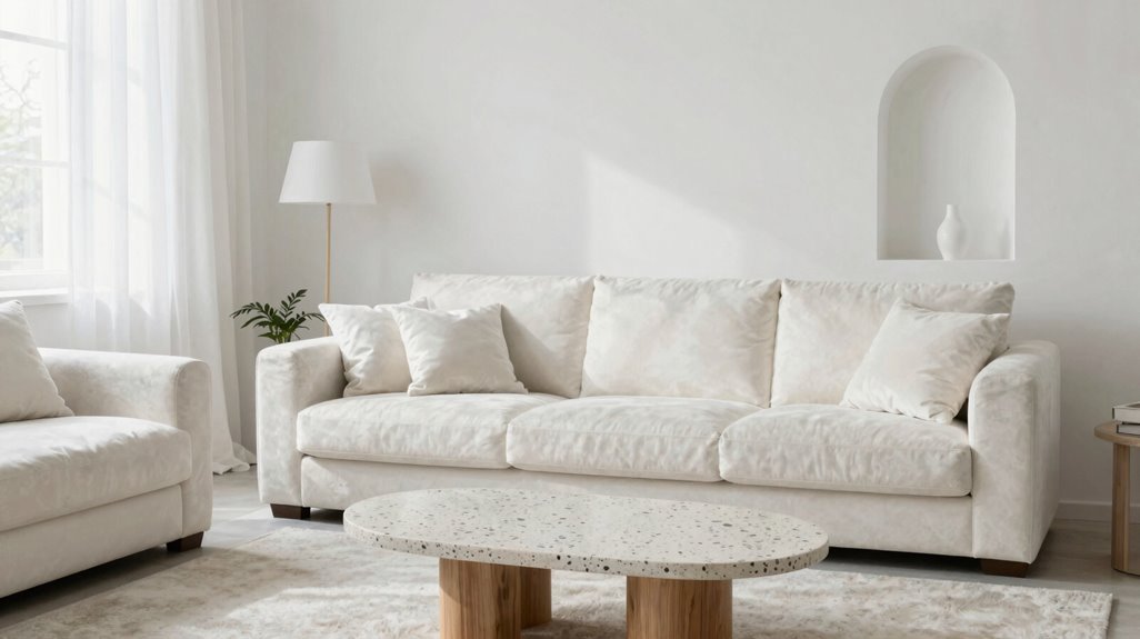 texture rich all white depth through materials