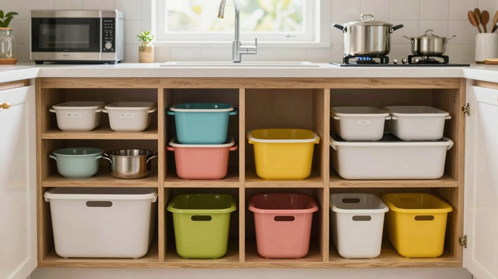 10 Steps to Organize Kitchen Counters 2 three kitchen activity zones defined