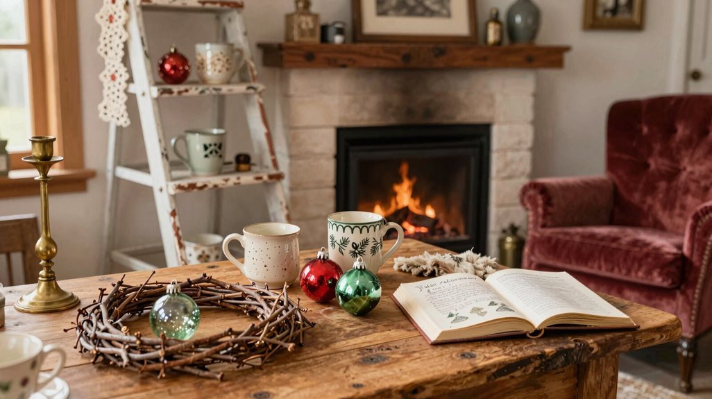 thrifted patina year round decorating