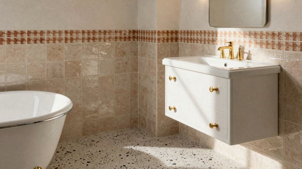 How to Decorate a Mid Century Modern Bathroom Complete Guide 11 tile pattern costs and labor factors