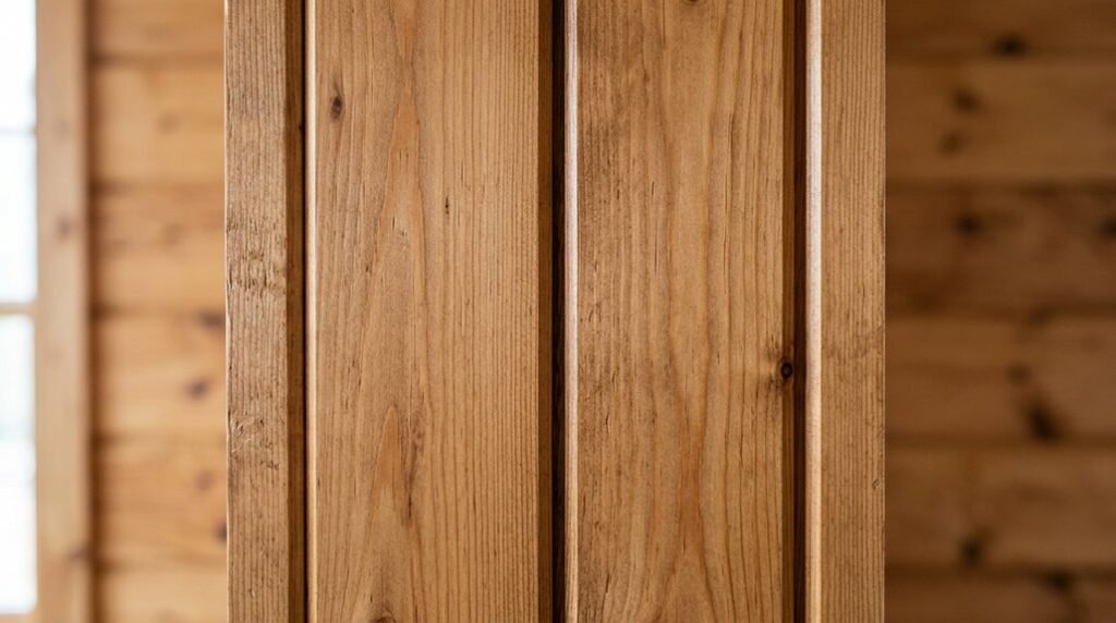 tongue and groove walls