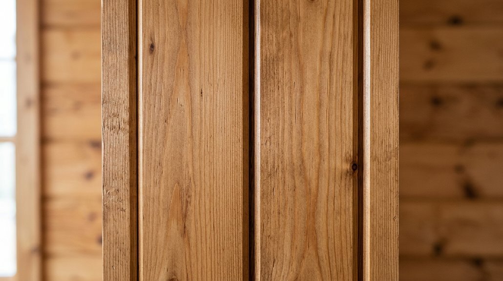 tongue and groove walls
