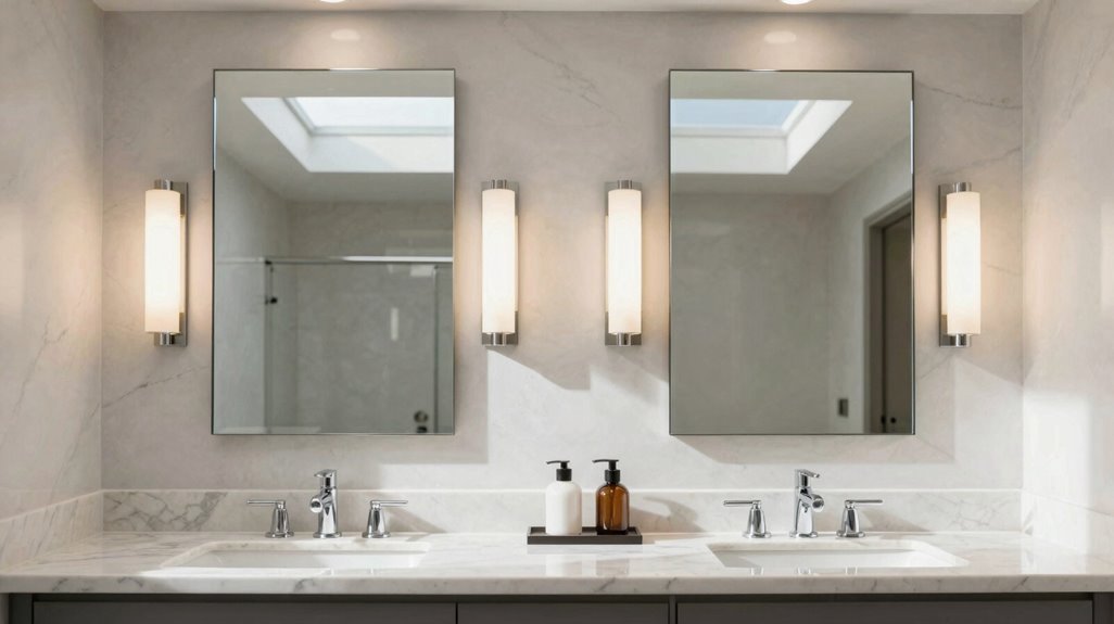 20 Stunning Bathroom Mirror Ideas to Elevate Your Space 8 twin mirrors or spanning vanity