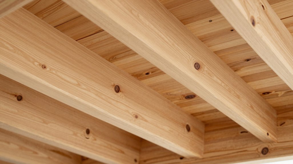 5 Low-Cost Wood Ceiling Ideas Under 500 Dollars 5 unfinished wood ceilings authentic cost saving
