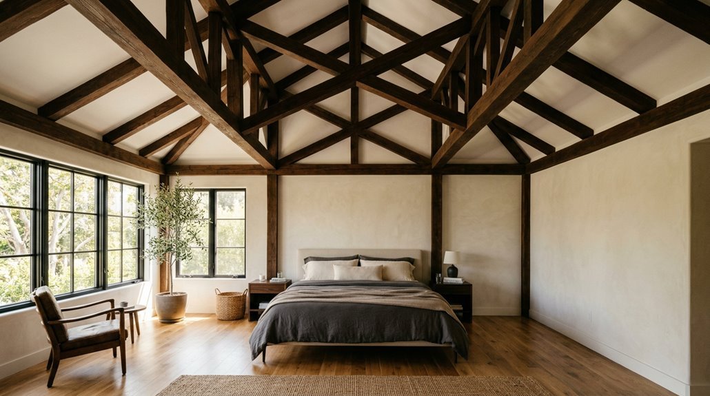 vaulted ceiling bedroom ideas