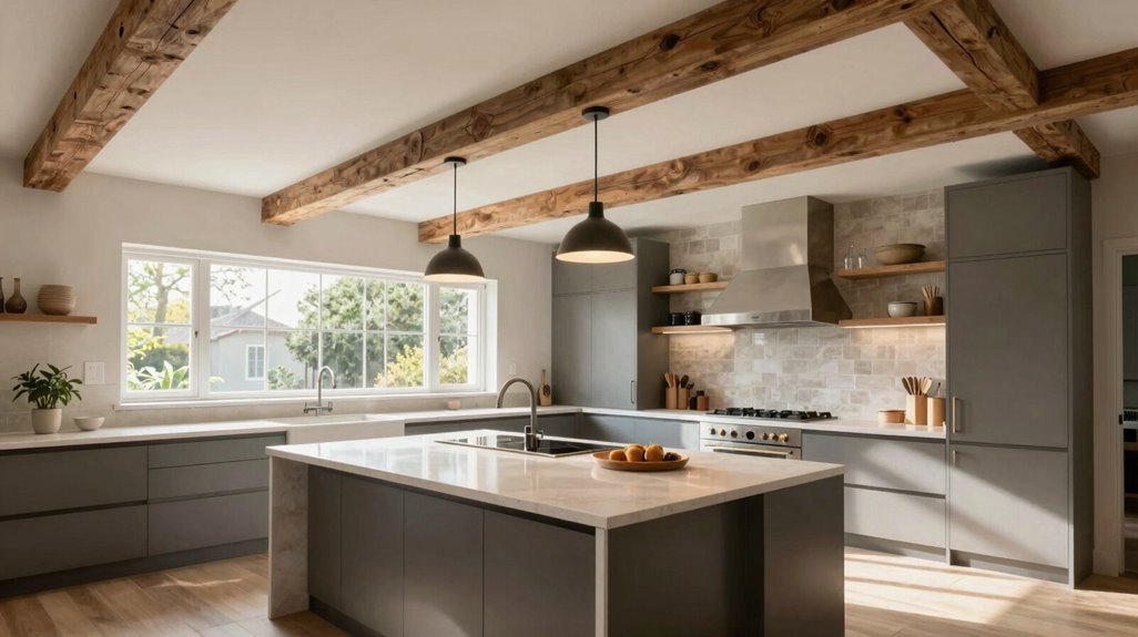 vaulted ceilings shape kitchen workflow