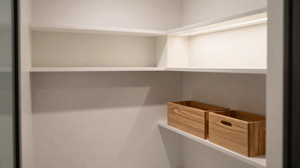 vertical wall storage for bathroom essentials